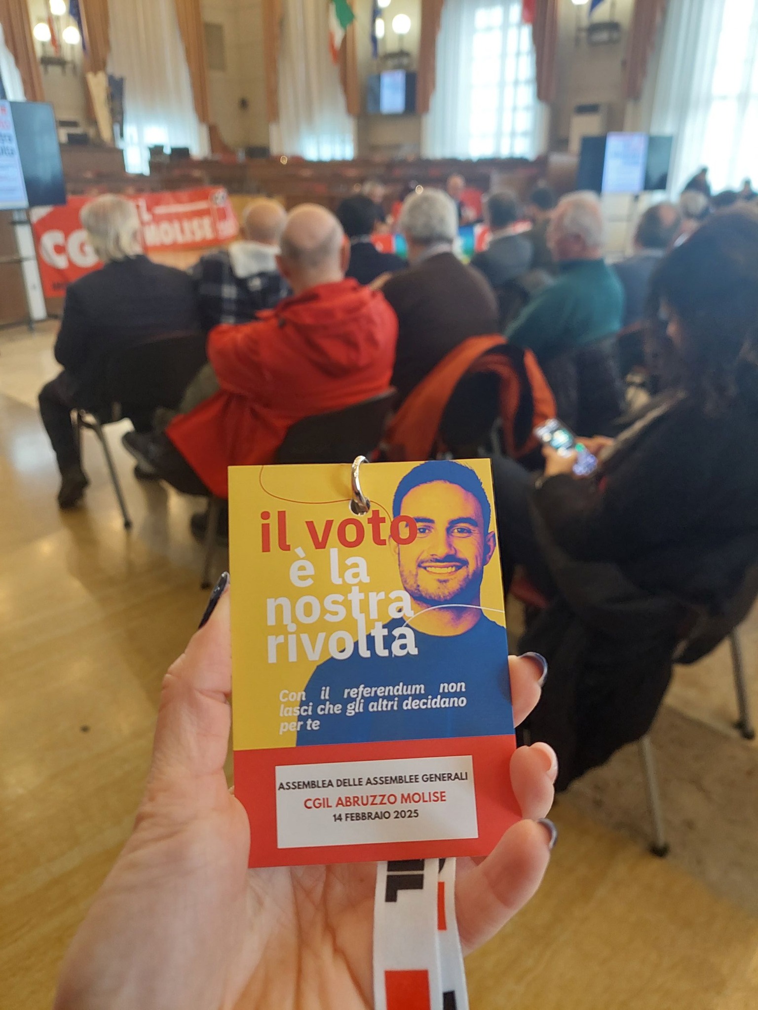 IL VOTO E' LA NOSTRA RIVOLTA