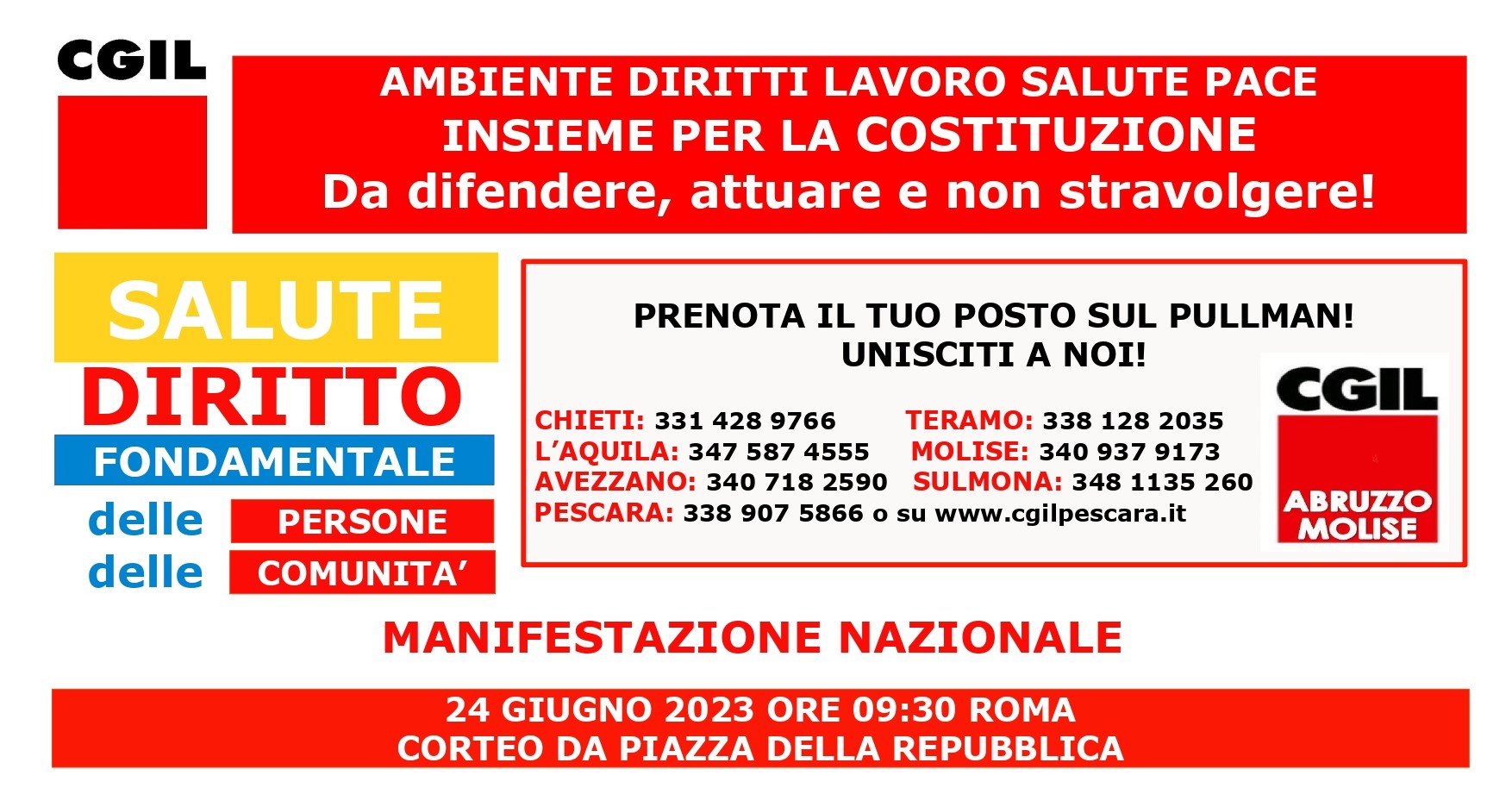 PERCHE' LA SALUTE E' UN DIRITTO FONDAMENTALE DELLE PERSONE E DELLE COMUNITA'