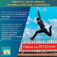 Osservatorio Salute Mentale Abruzzo - Petizione
