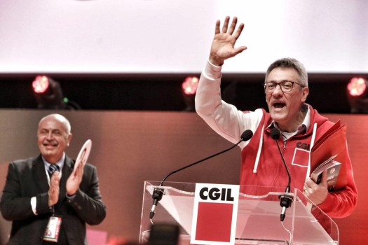 MAURIZIO LANDINI RIELETTO SEGRETARIO GENERALE DELLA CGIL